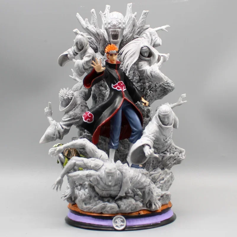 2026 Anime Naruto Figure Akatsuki Pain Gk Figurine Pvc Statue Model Desktop Ornament Collectible Desk Decora toy