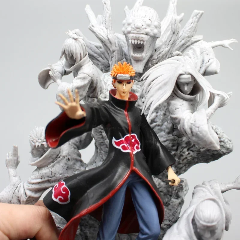 2026 Anime Naruto Figure Akatsuki Pain Gk Figurine Pvc Statue Model Desktop Ornament Collectible Desk Decora toy