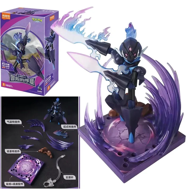 BLOKEES Pokémon Ceruledge Greninja Action Figure Collectible Peripheral Movable Joints Model Assembled Toys Birthday Gifts