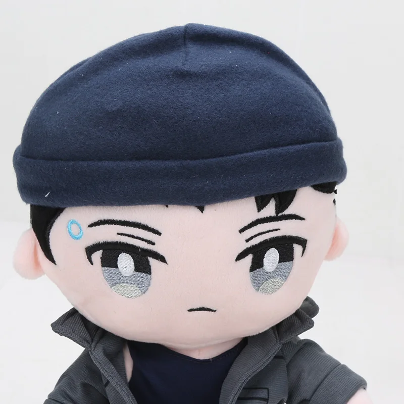 28cm Detroit Become Human Plush Doll Toys for Kids Connor RK800 Plush Doll Toys Game Cosplay Doll