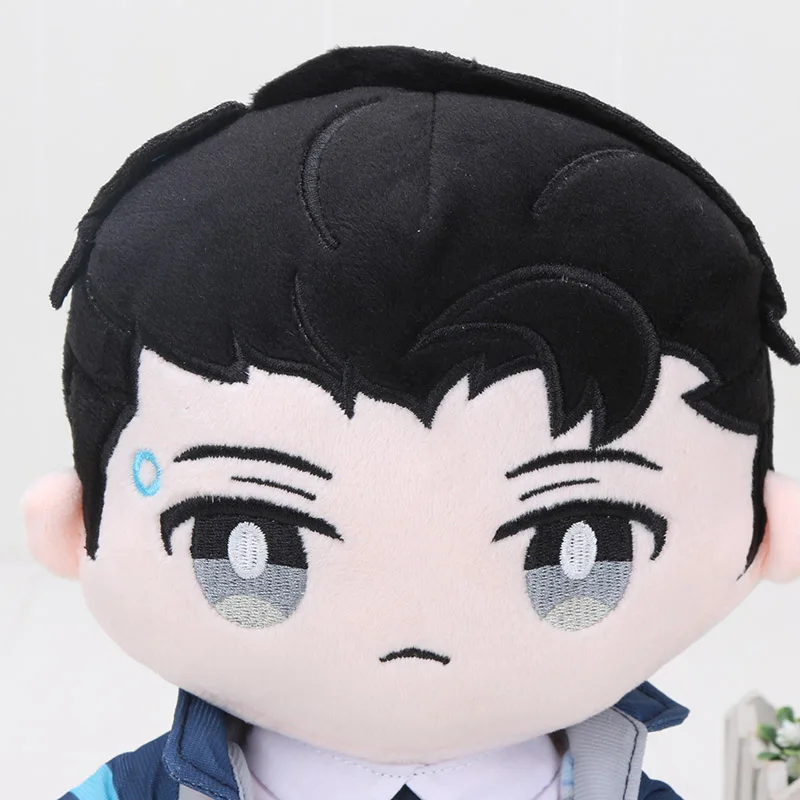 28cm Detroit Become Human Plush Doll Toys for Kids Connor RK800 Plush Doll Toys Game Cosplay Doll