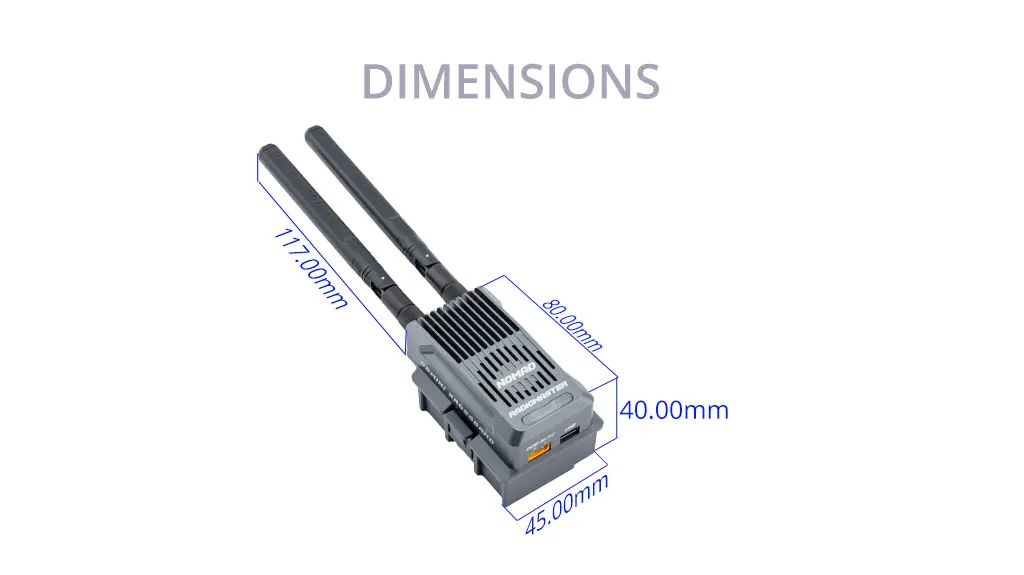 Radiomaster Nomad Dual Band Gemini Xrossband ExpressLRS Module Built-in RGB Light Strip With Nano/Micro Module Adapter