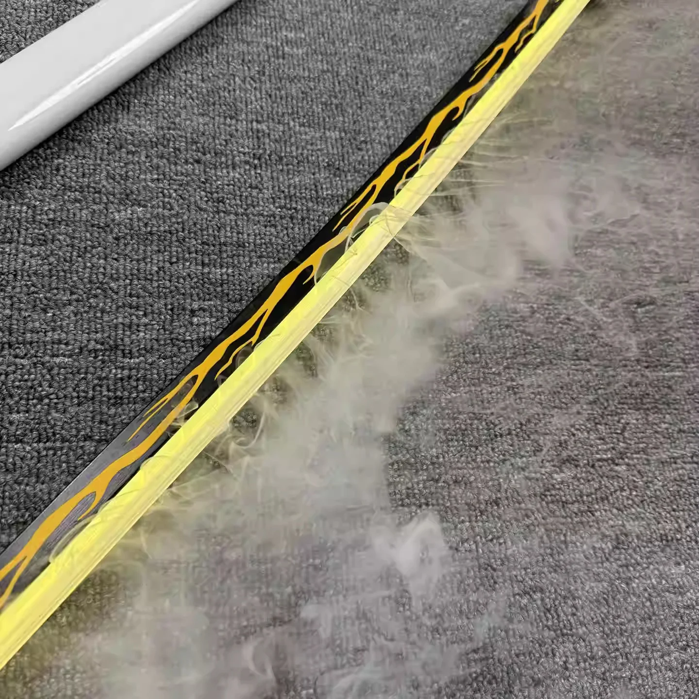 40in Demon Slayer Agatsuma Zenitsu Katana LED Mist Original Sabre Vapor Cosplay Accessories Prop Wood Schwert Vapour Toy Gift