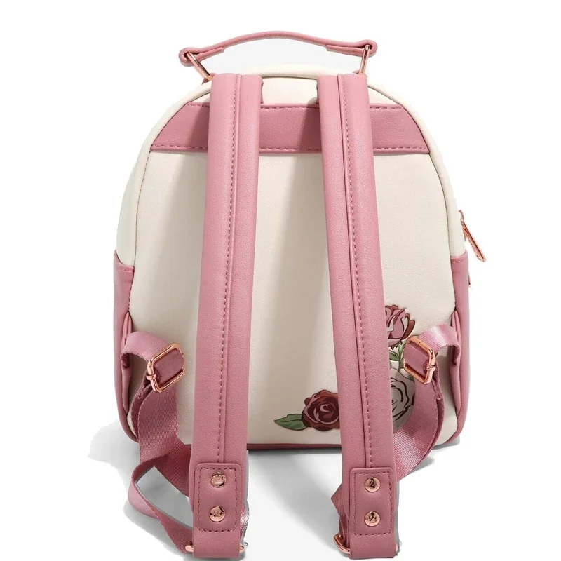 Beauty and The Beast Beast and Princess Bell Cosplay Mini Backpack