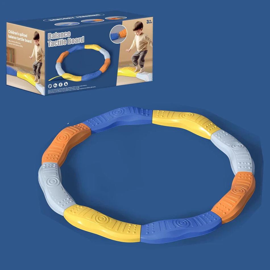 5Pcs/set Balance Stepping Stones Toys Kids Trampling Stone Montessori Toys Tactile Sensing Sports Toys Kids Indoor Outdoor Play