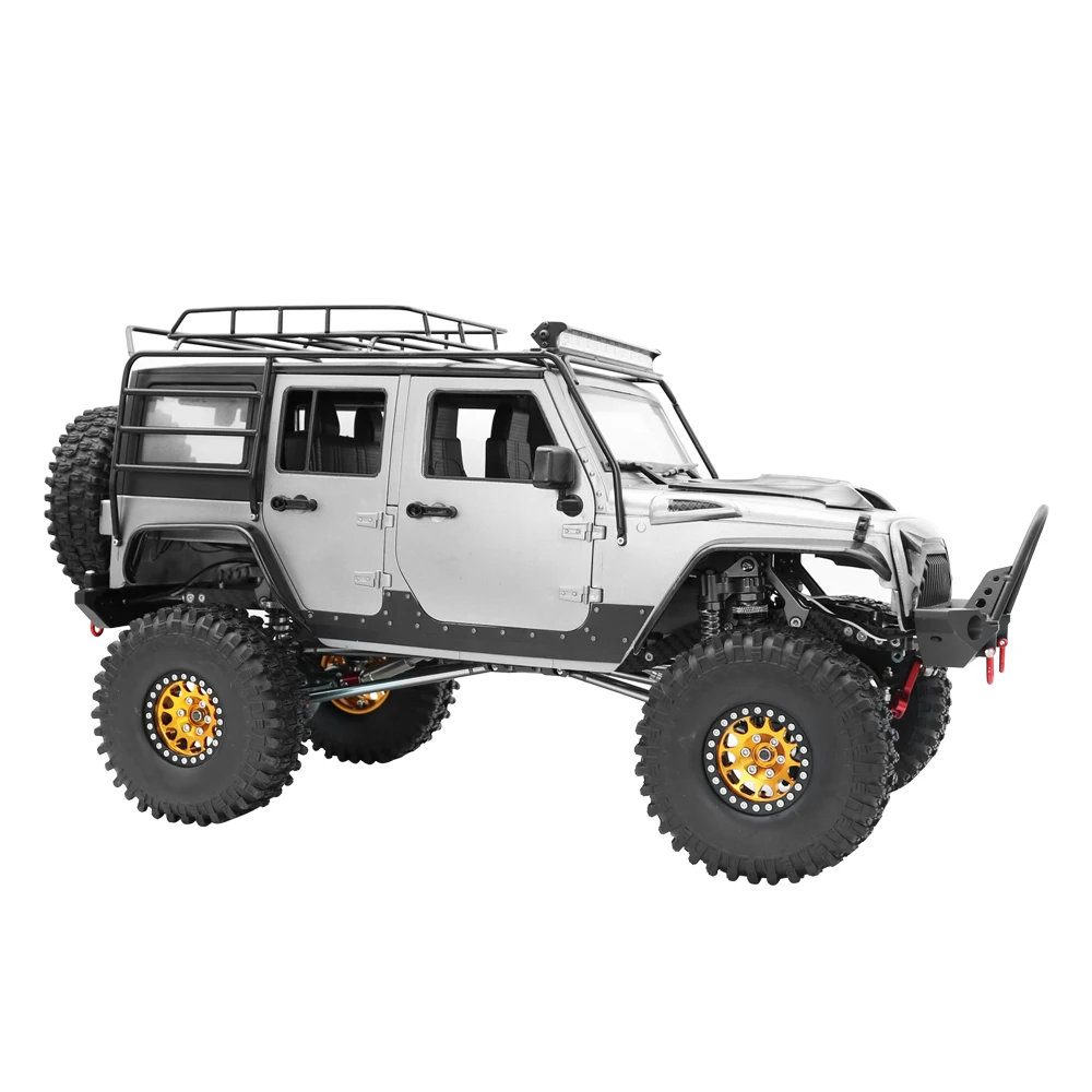 1/10 RC Crawler Carbon Fiber Girder 4MM CNC Metal Car Chassis Frame Body Kit Parts For Axial SCX10 II Rock Off Road Truck