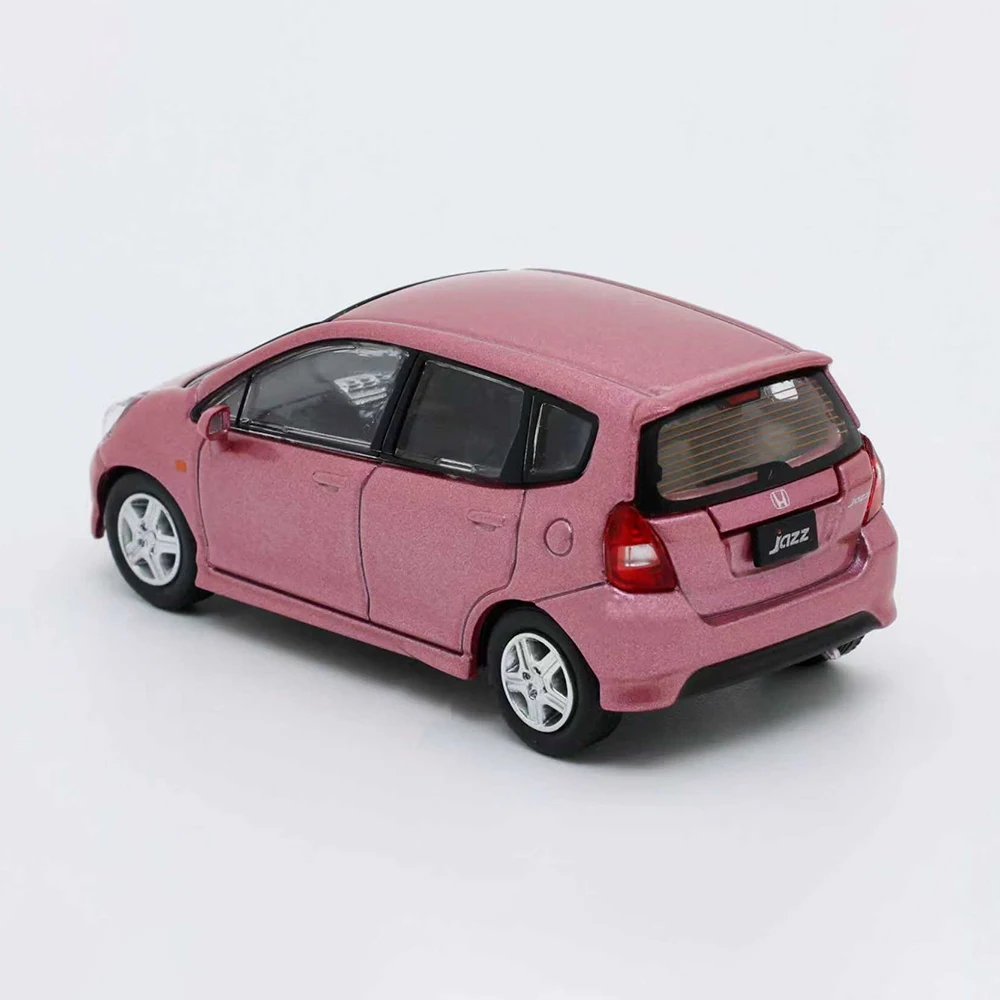New 1/64 Diecast Car Model Honda Fit Cars Alloy Simulation Small-scale Car Model Miniature Toy Collection Decoration Gifts