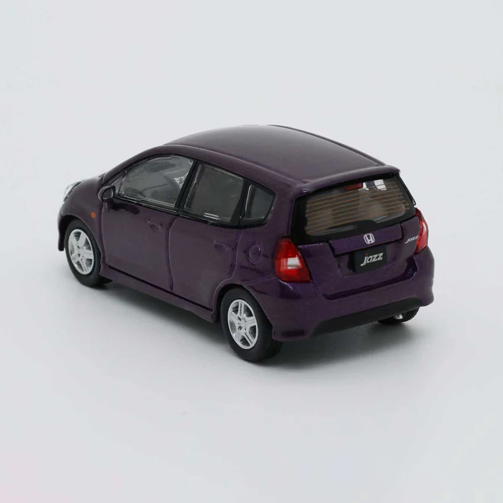 New 1/64 Diecast Car Model Honda Fit Cars Alloy Simulation Small-scale Car Model Miniature Toy Collection Decoration Gifts