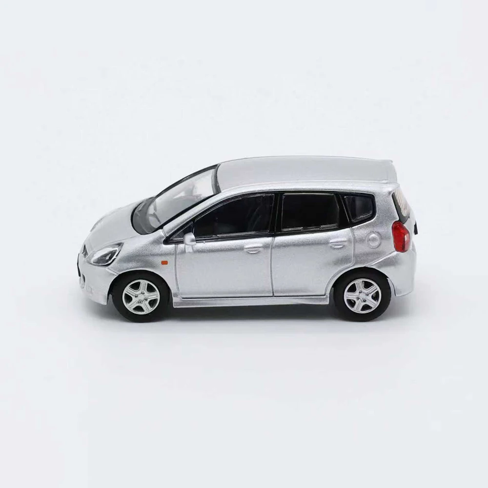 New 1/64 Diecast Car Model Honda Fit Cars Alloy Simulation Small-scale Car Model Miniature Toy Collection Decoration Gifts