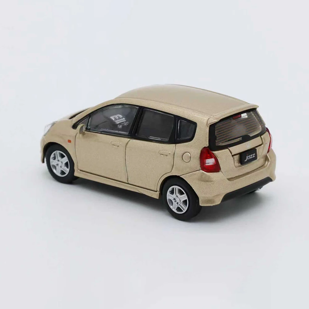 New 1/64 Diecast Car Model Honda Fit Cars Alloy Simulation Small-scale Car Model Miniature Toy Collection Decoration Gifts