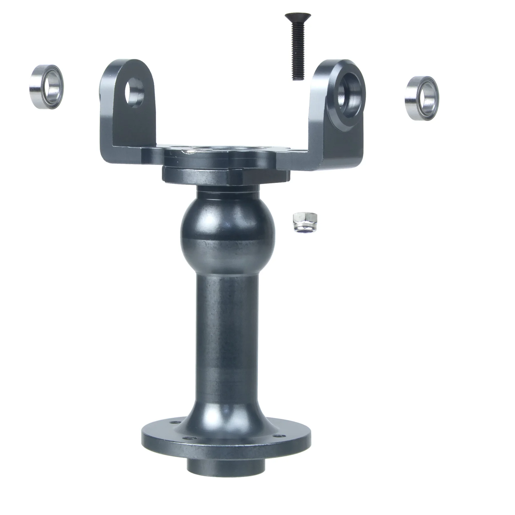 Aluminum Axle/Shaft Tube C-Hubs Kit for Tamiya Super ClodBuster Bullhead Upgrades Parts