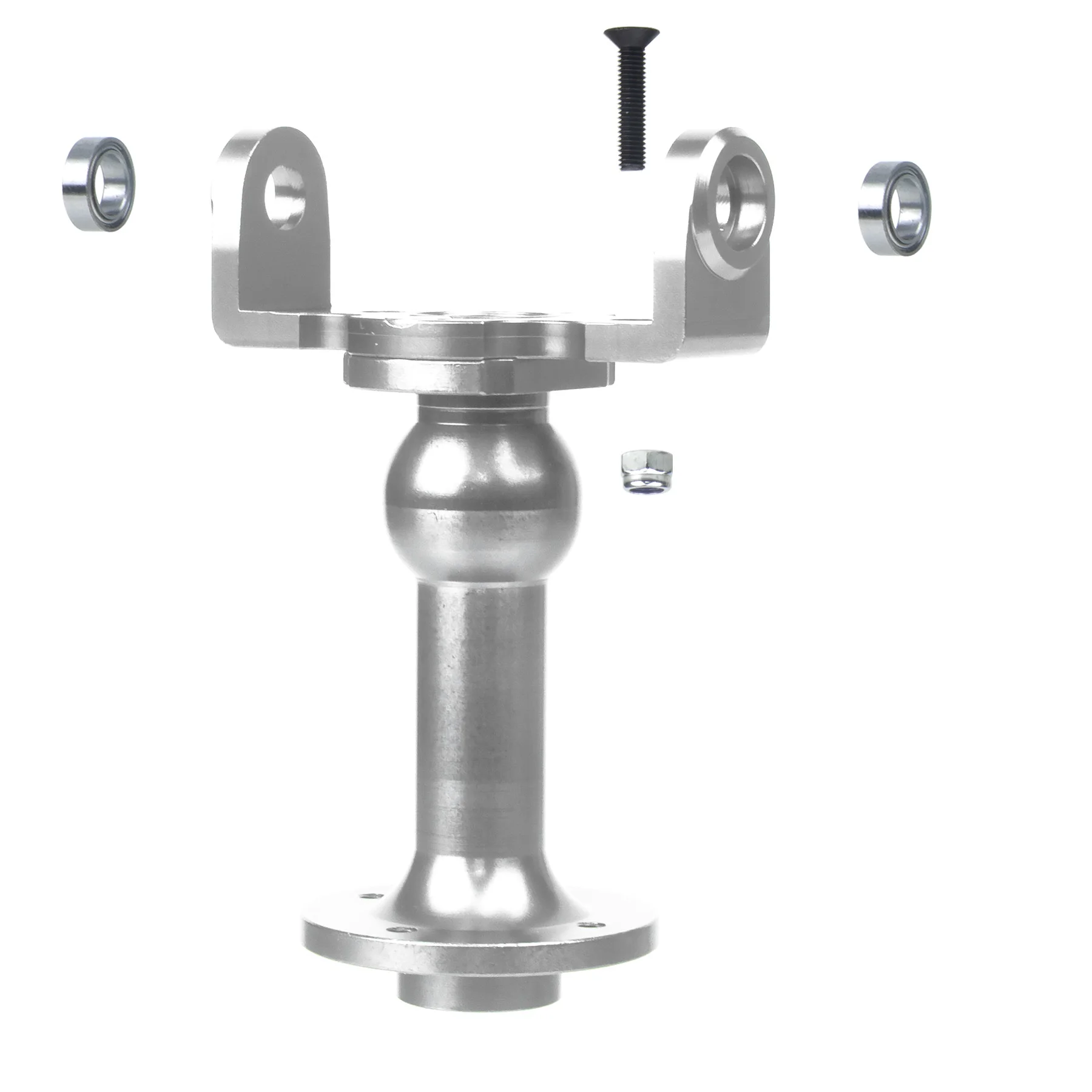 Aluminum Axle/Shaft Tube C-Hubs Kit for Tamiya Super ClodBuster Bullhead Upgrades Parts