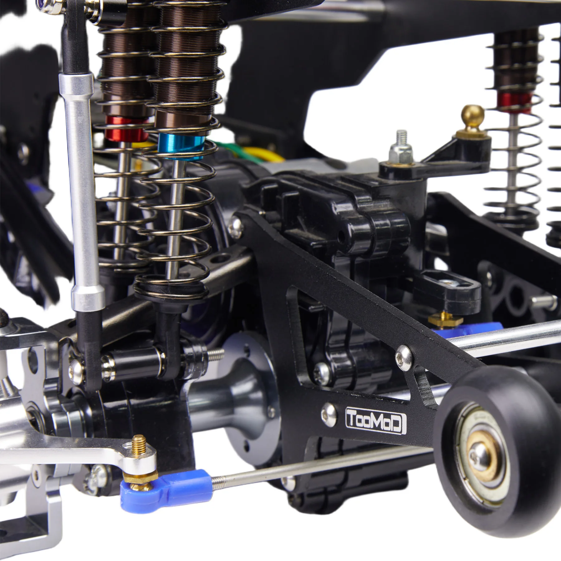 Aluminum Axle/Shaft Tube C-Hubs Kit for Tamiya Super ClodBuster Bullhead Upgrades Parts