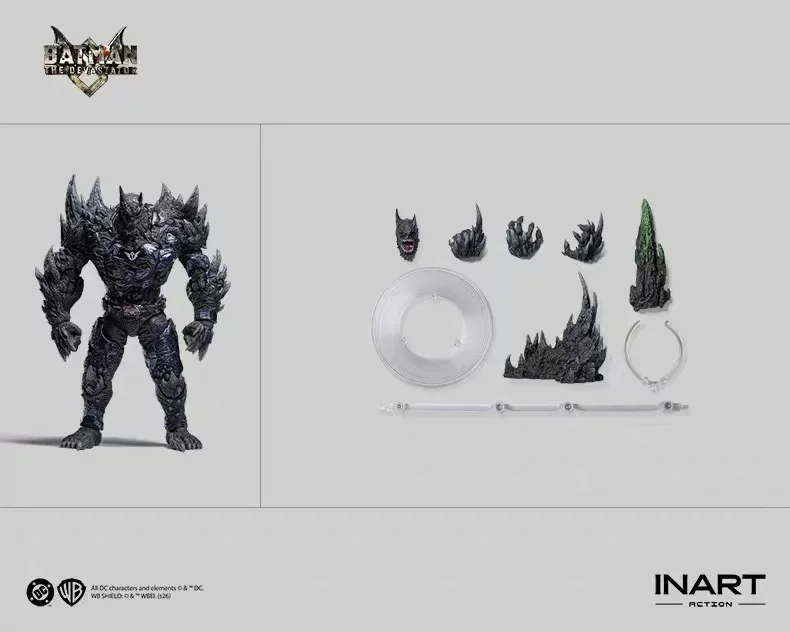 In stock Latest INART Action-"Dark Night: Metal"-Destroyer-Breaking Light Action Figure