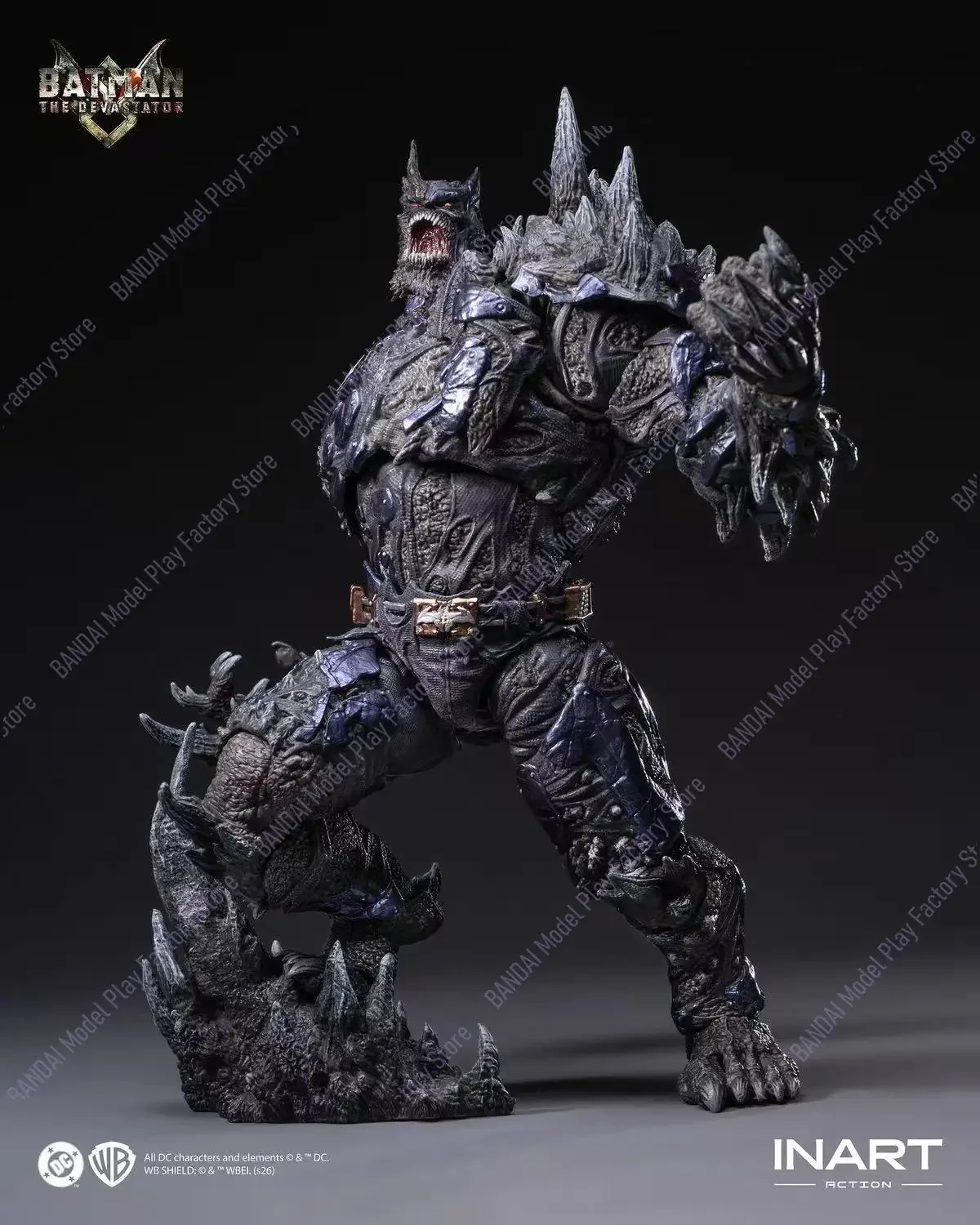 In stock Latest INART Action-"Dark Night: Metal"-Destroyer-Breaking Light Action Figure
