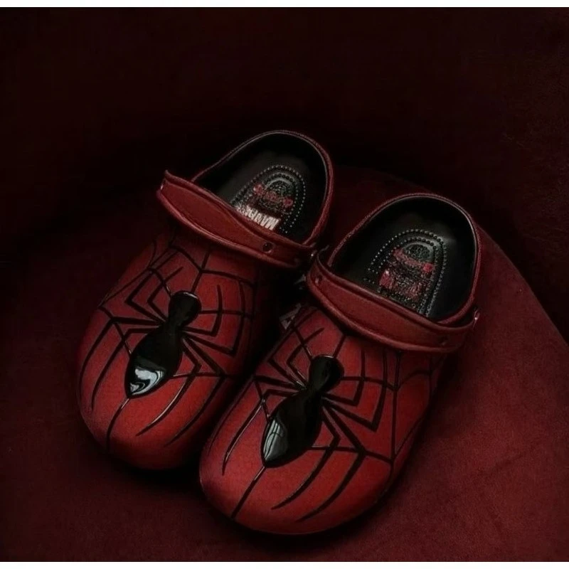 Kawaii Beach Sandals Hole Shoe Comics Cartoon 3D Adult Service Breathable Fashion Trend Sense of Luxury  Gift in Stock