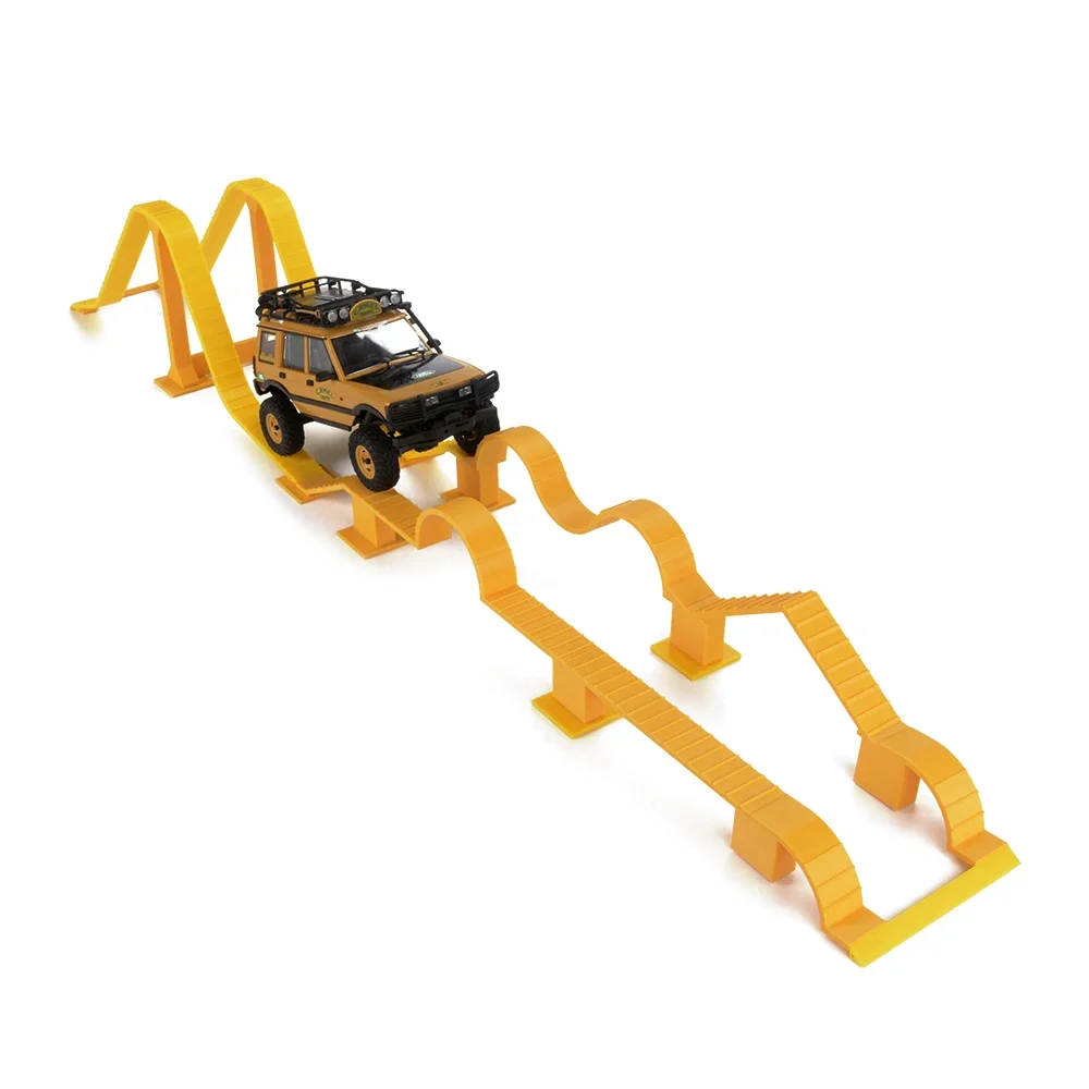 PYFORE Simulation Climbing Obstacle Bridge Combination Steep Slope 1/24 1/18 RC Model Vehicle Track Accessories Kit