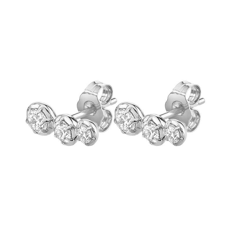 CRMYA Gold color Hoop Earrings For Women Fashion CZ Zircon Piercing Women's Stud Dangle Earrings 2022 Jewelry Wholesale