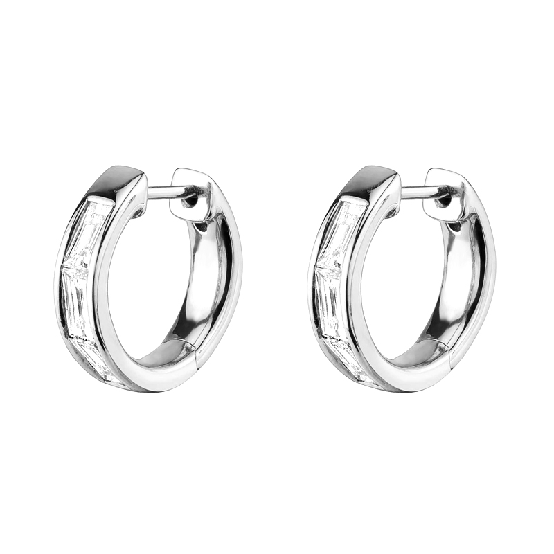 CRMYA Gold color Hoop Earrings For Women Fashion CZ Zircon Piercing Women's Stud Dangle Earrings 2022 Jewelry Wholesale