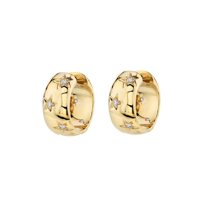 CRMYA Gold color Hoop Earrings For Women Fashion CZ Zircon Piercing Women's Stud Dangle Earrings 2022 Jewelry Wholesale