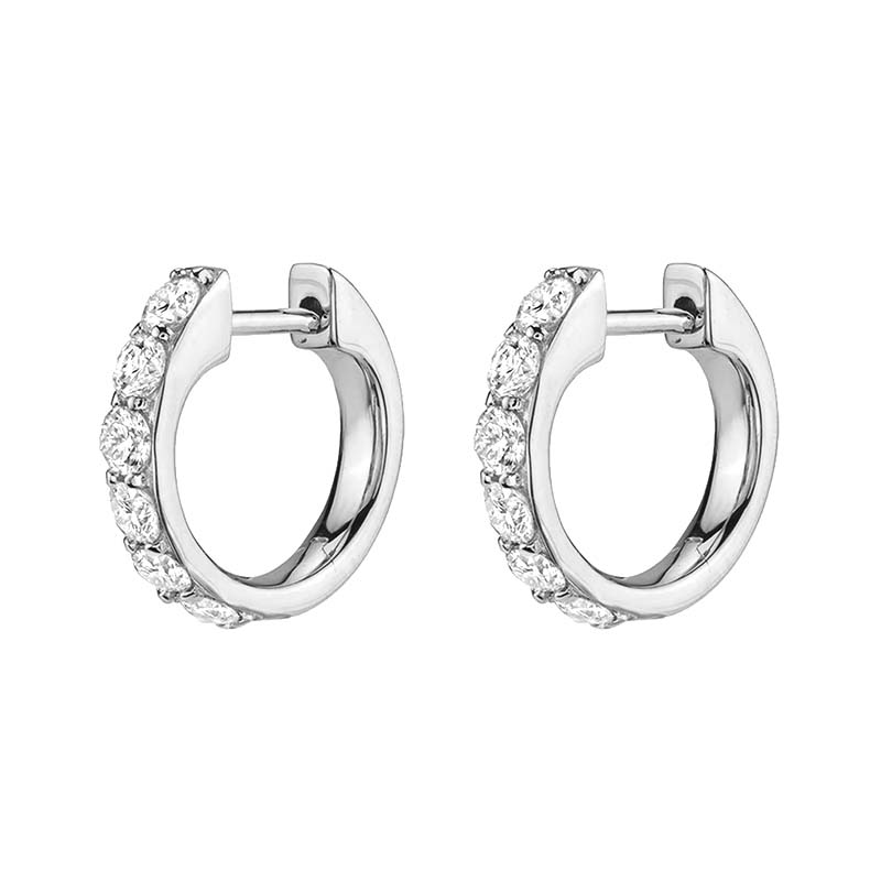 CRMYA Gold color Hoop Earrings For Women Fashion CZ Zircon Piercing Women's Stud Dangle Earrings 2022 Jewelry Wholesale