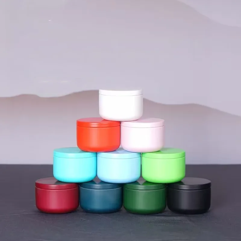 Mini Tin Tea Storage Containers, Portable 30ml Small Box For Candle Making, Sealed Tins, Jewelry, Coffee, Spices Storage
