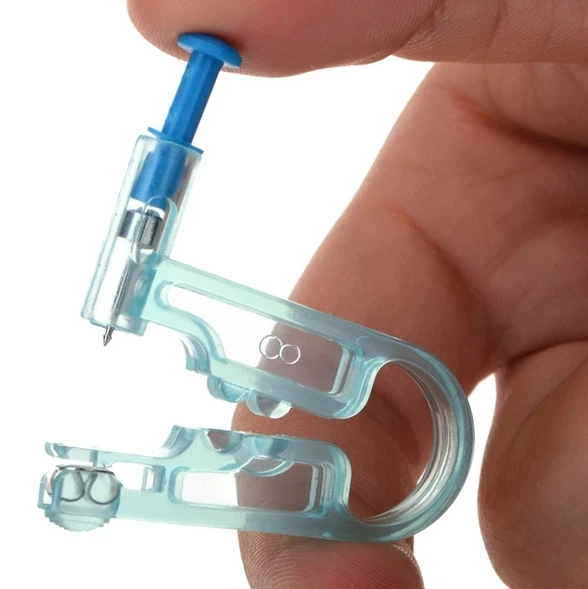 1/2/3Pcs/set Disposable Ear Piercer Healthy Painless Sterile Earrings Nose Stud Ear Piercing Gun Puncture Tool Body Accessories