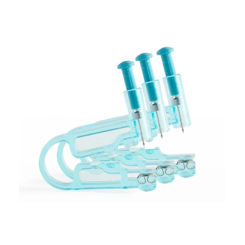1/2/3Pcs/set Disposable Ear Piercer Healthy Painless Sterile Earrings Nose Stud Ear Piercing Gun Puncture Tool Body Accessories