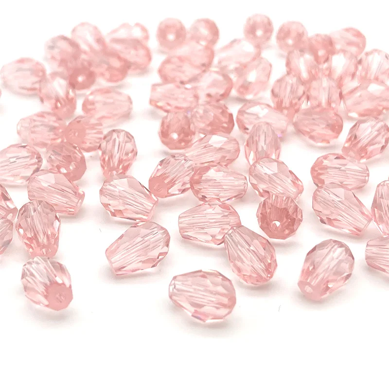 3*5 5*7 8*11mm Faceted Austria Waterdrop Crystal Beads for Jewelry Making Teardrop Glass Beads DIY Bracelet Earring Supplies
