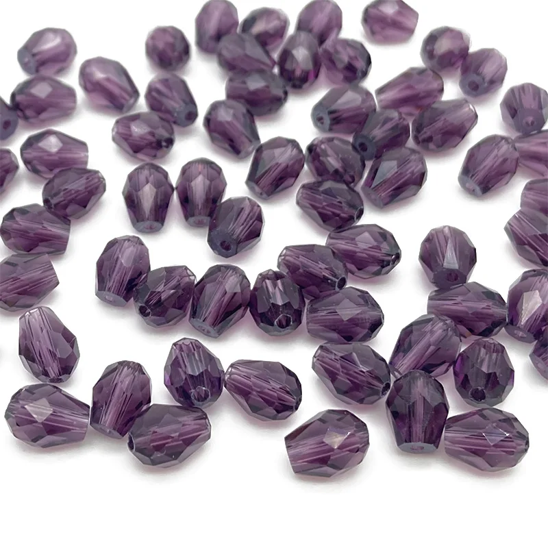 3*5 5*7 8*11mm Faceted Austria Waterdrop Crystal Beads for Jewelry Making Teardrop Glass Beads DIY Bracelet Earring Supplies
