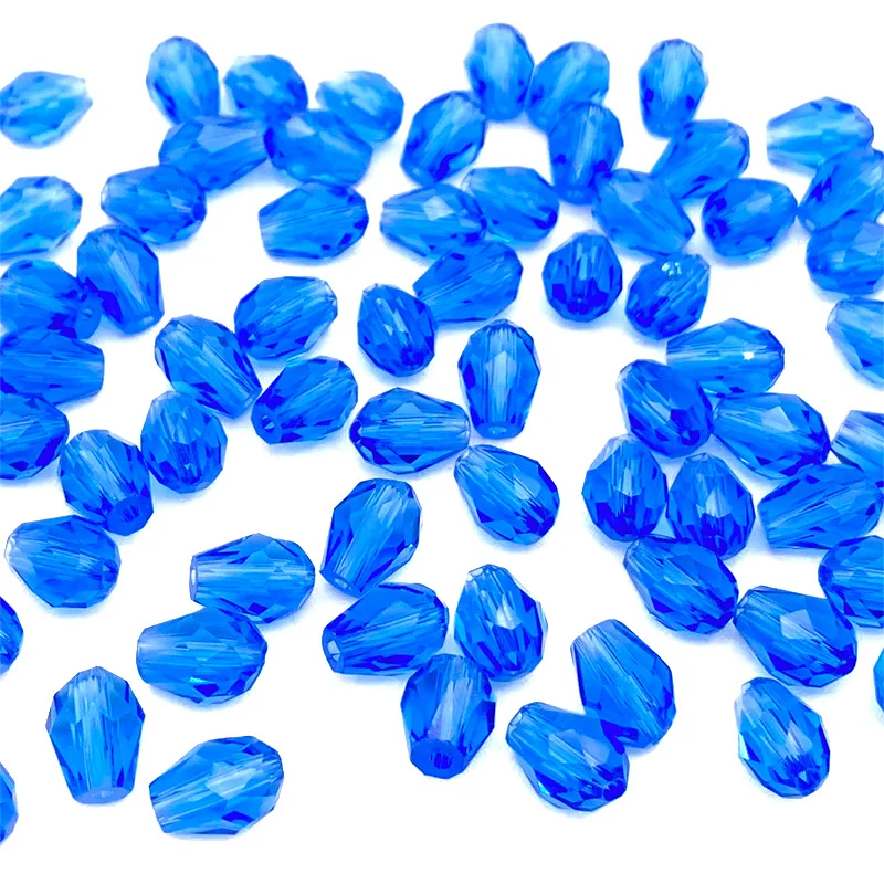 3*5 5*7 8*11mm Faceted Austria Waterdrop Crystal Beads for Jewelry Making Teardrop Glass Beads DIY Bracelet Earring Supplies
