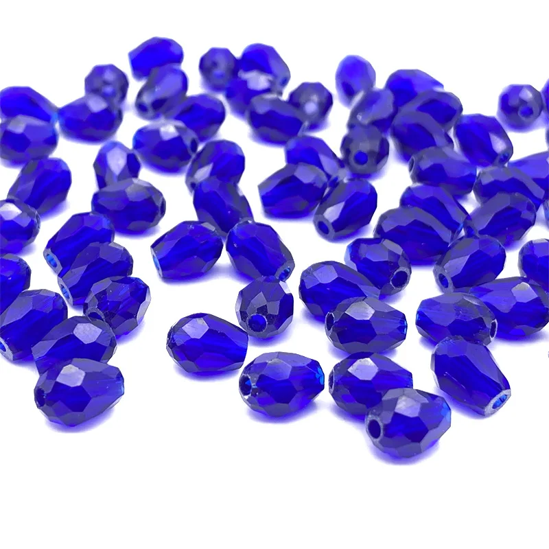 3*5 5*7 8*11mm Faceted Austria Waterdrop Crystal Beads for Jewelry Making Teardrop Glass Beads DIY Bracelet Earring Supplies