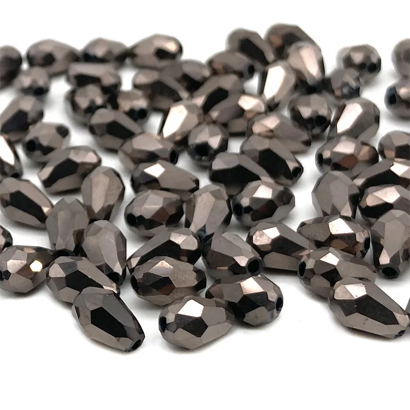 3*5 5*7 8*11mm Faceted Austria Waterdrop Crystal Beads for Jewelry Making Teardrop Glass Beads DIY Bracelet Earring Supplies