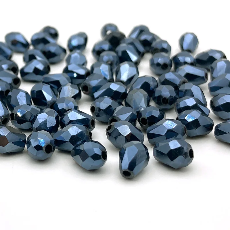 3*5 5*7 8*11mm Faceted Austria Waterdrop Crystal Beads for Jewelry Making Teardrop Glass Beads DIY Bracelet Earring Supplies