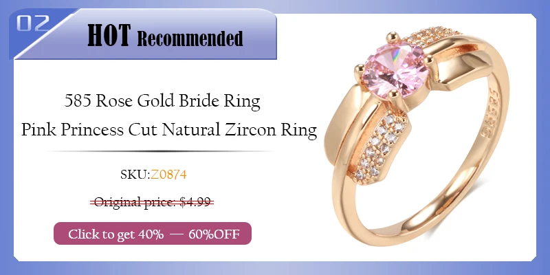 Kinel Fashion Snake Rings For Women 585 Rose Gold With Natural Zircon Heavy Metals Punk Rock Ring Vintage Animal Jewelry 2022