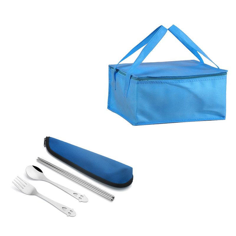 Electric Heated Lunch Box Stainless Steel Outdoor Portable Car Office Food Heating Warmer Container 12V 24V 110V 220V EU US Plug