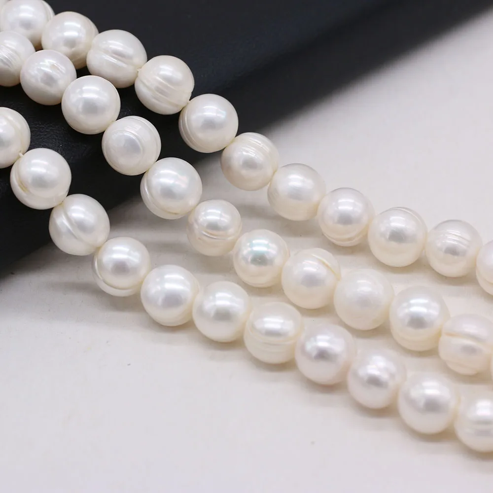 100% Natural Freshwater Pearl Rice Beads Exquisite Spacer Loose Bead For Jewelry Making DIY Charms Bracelet Necklace Accessories