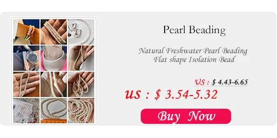 100% Natural Freshwater Pearl Rice Beads Exquisite Spacer Loose Bead For Jewelry Making DIY Charms Bracelet Necklace Accessories