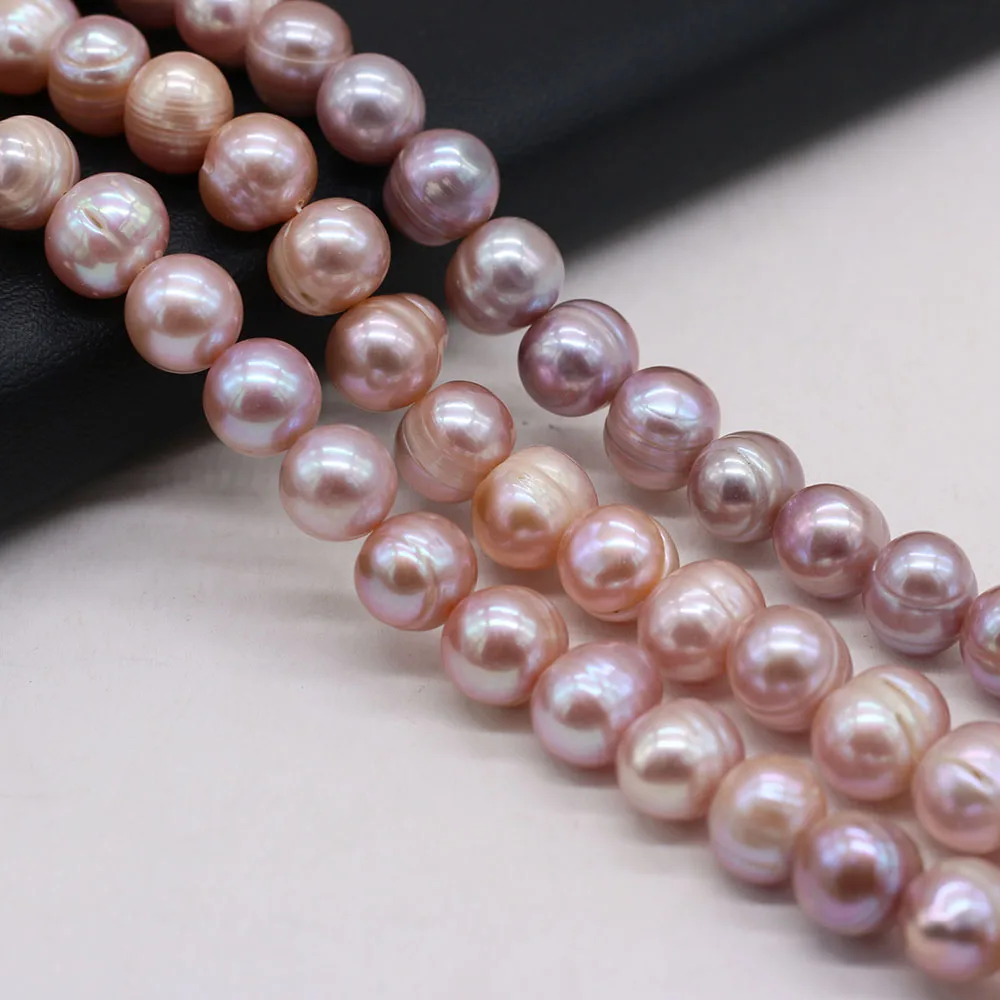 100% Natural Freshwater Pearl Rice Beads Exquisite Spacer Loose Bead For Jewelry Making DIY Charms Bracelet Necklace Accessories