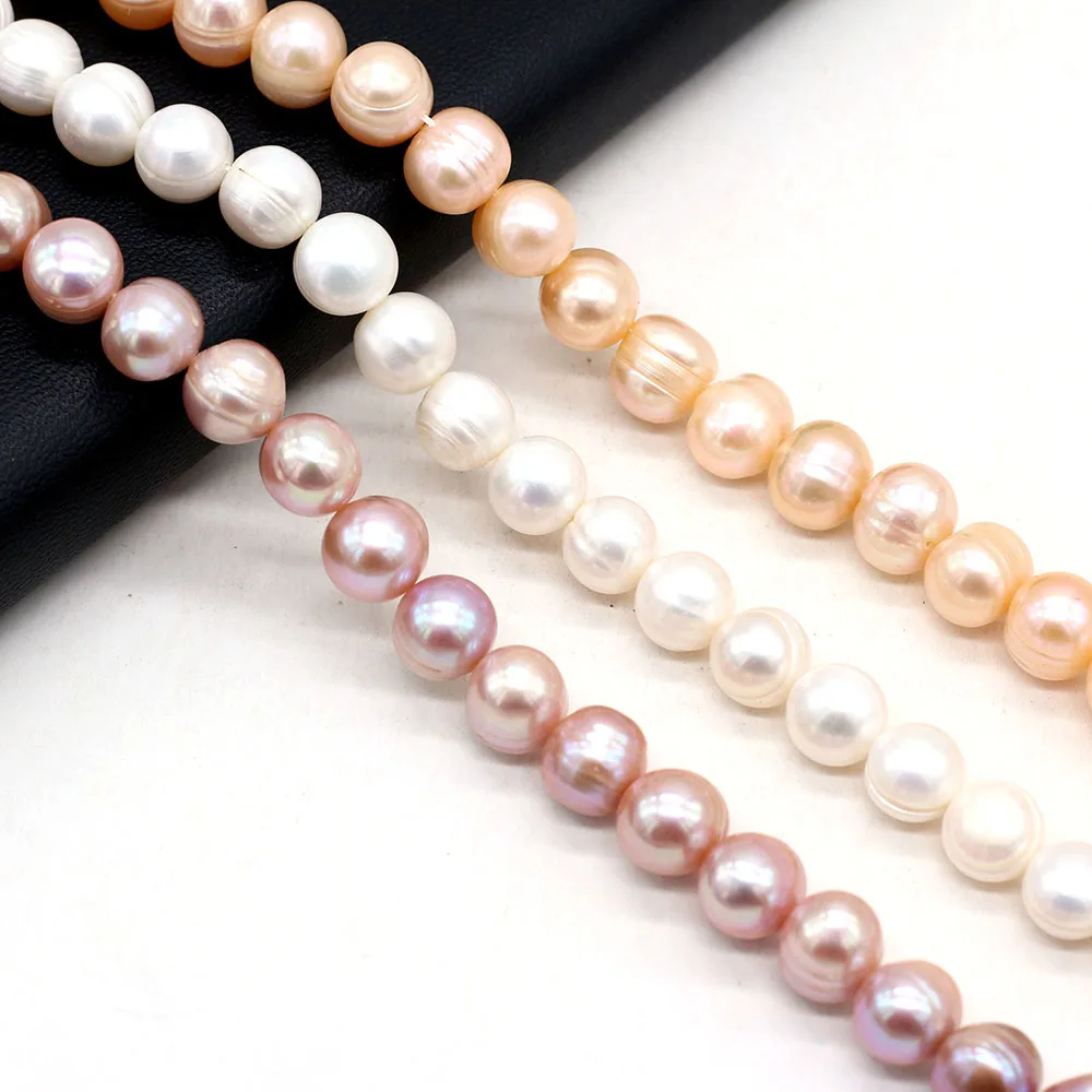 100% Natural Freshwater Pearl Rice Beads Exquisite Spacer Loose Bead For Jewelry Making DIY Charms Bracelet Necklace Accessories