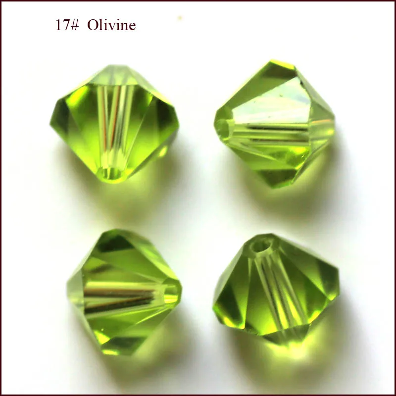 StreBelle AAA Crystal Bicone Bead 5301 200PCS/LOT 3MM 4MM 5MM 6MM 8MM 10MM Czech Loose Facet Glass Beads for DIY Jewelry Making