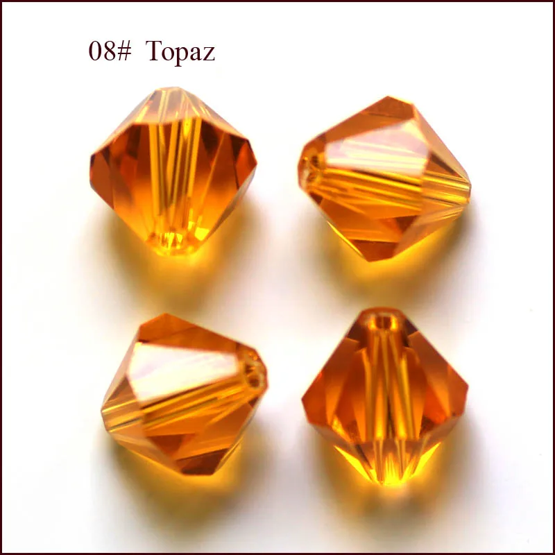 StreBelle AAA Crystal Bicone Bead 5301 200PCS/LOT 3MM 4MM 5MM 6MM 8MM 10MM Czech Loose Facet Glass Beads for DIY Jewelry Making