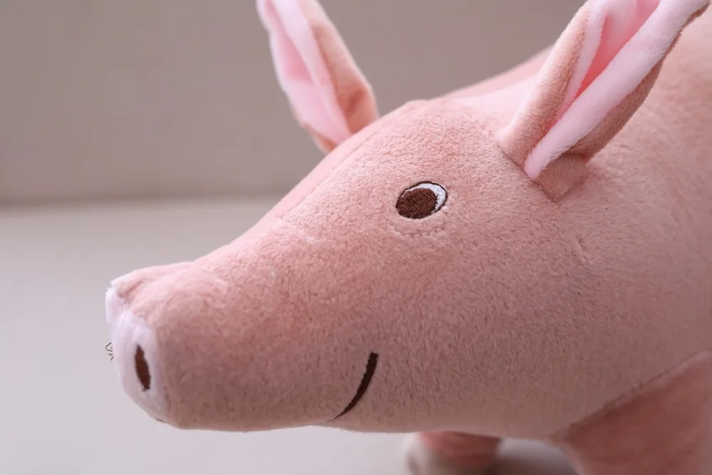 Miaoowa 1pc 25cm Cute Cartoon Pig Plush Toy Stuffed Soft Animal Pig Doll for Children's Gift Kids Toy Kawaii Gift for Girls