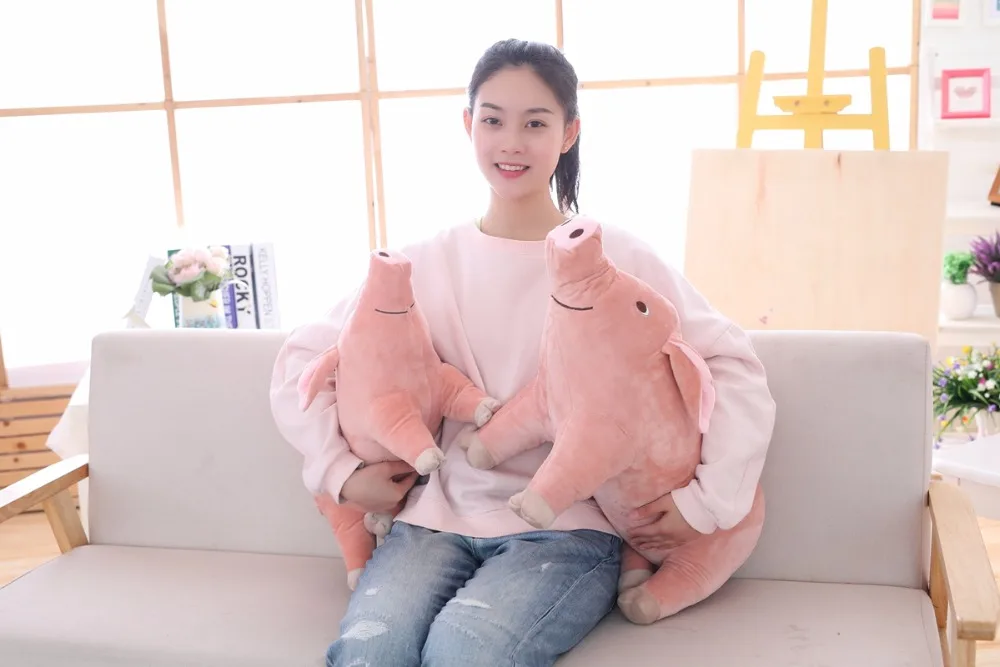Miaoowa 1pc 25cm Cute Cartoon Pig Plush Toy Stuffed Soft Animal Pig Doll for Children's Gift Kids Toy Kawaii Gift for Girls