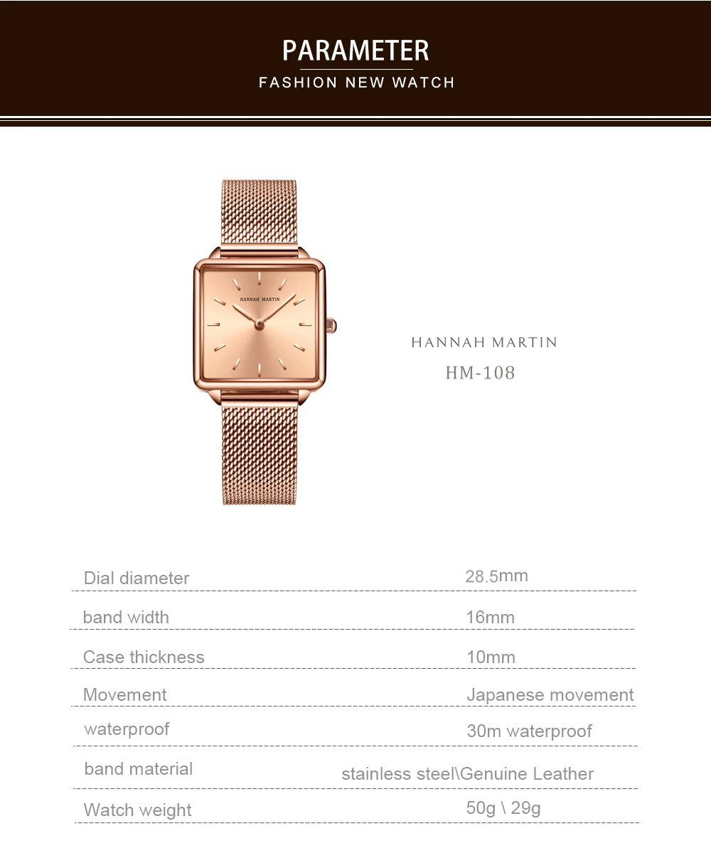 Simple Design Stainless Steel Strap Quartz Machine Core 3ATM Waterproof Wrist Watch Multifunctional Dropshipping Women's Watches