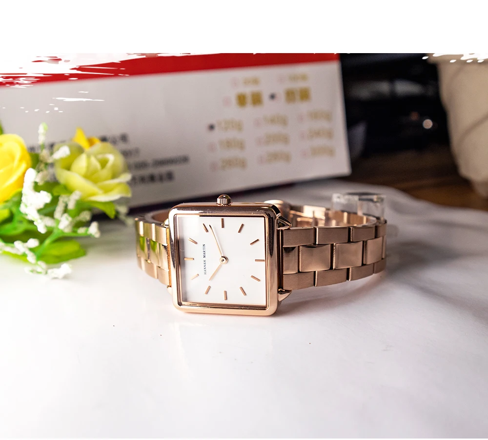 Simple Design Stainless Steel Strap Quartz Machine Core 3ATM Waterproof Wrist Watch Multifunctional Dropshipping Women's Watches