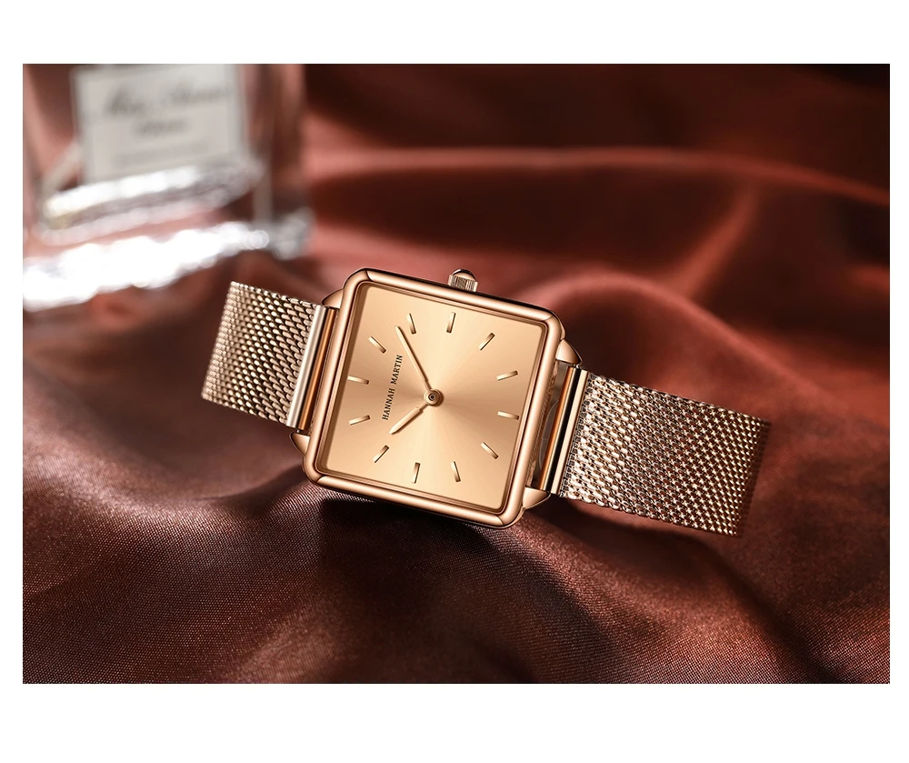 Simple Design Stainless Steel Strap Quartz Machine Core 3ATM Waterproof Wrist Watch Multifunctional Dropshipping Women's Watches