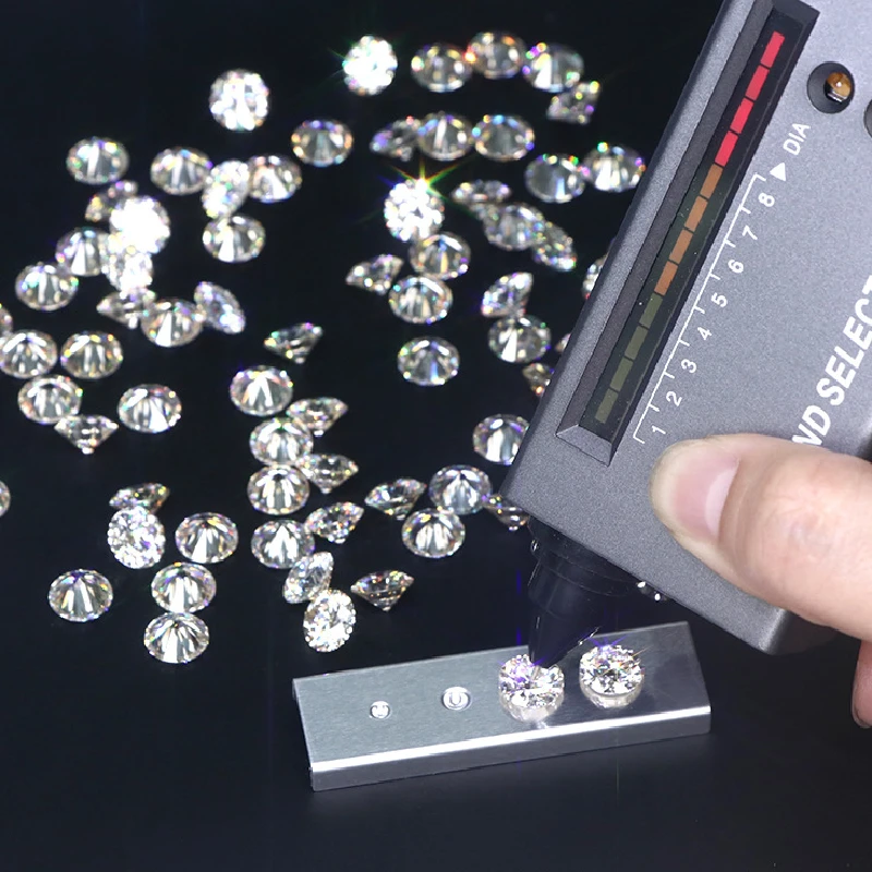 Factory Wholesale 100% Real Moissanite Diamond VVS1 D Color Lab Grown Loose Gems Diy Material for Jewelry