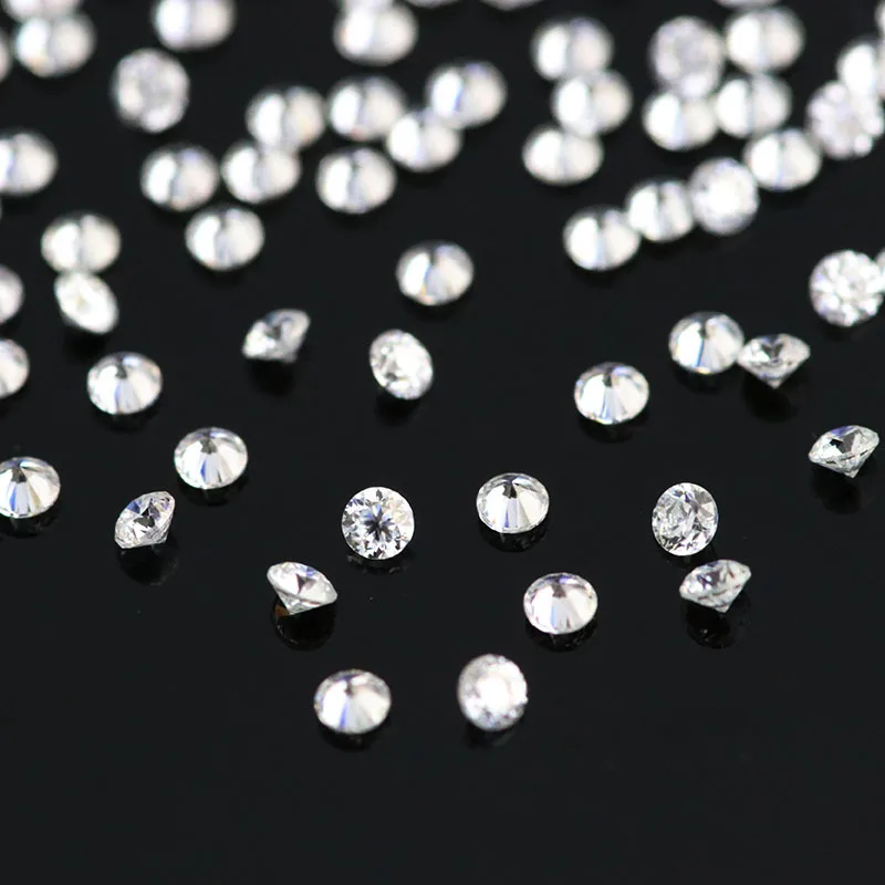 Factory Wholesale 100% Real Moissanite Diamond VVS1 D Color Lab Grown Loose Gems Diy Material for Jewelry