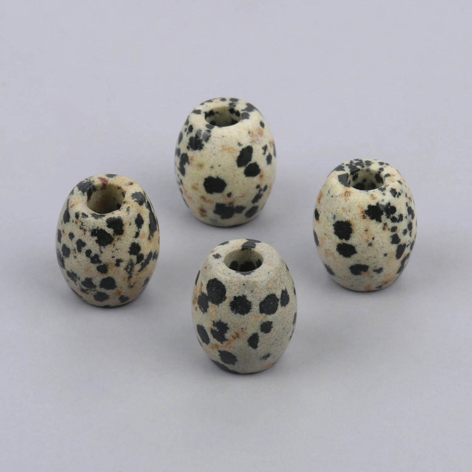 1pcs Natural Stone Turquoise Wood Jasper Opal 16x18mm Big Hole Oval Shape Loose Beads For Crafts DIY Jewelry Making Necklace